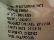 Van het de Zuiverheids Bewarend voedsel van SMBS Na2S2O5 97% van het de rangnatrium het pyrosulfietnatrium Metabisulfite